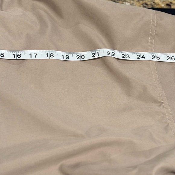 CAMP DAVID FINEST CLOTHING MENS TAN PULL OVER LIGHT WEIGHT JACKET LARGE LOGO - Picture 10 of 16